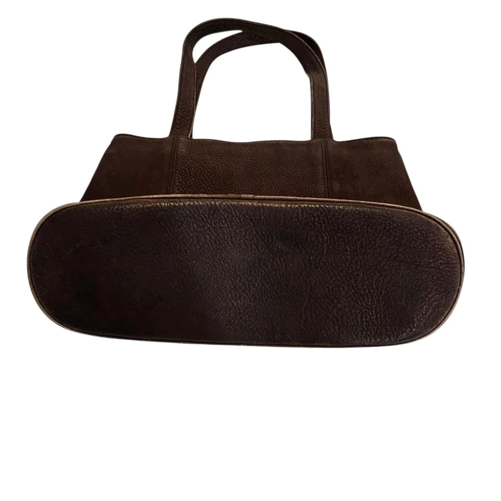 Vintage Coach Bag F5B-4942 Sonoma Tote Nubuck Leather Bag Brown - Picture 4 of 12